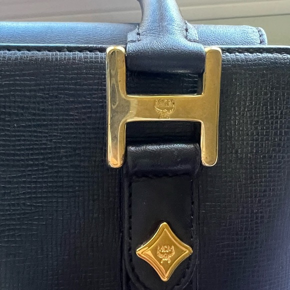 MCM Black Leather Small Handbag - Picture 4 of 16